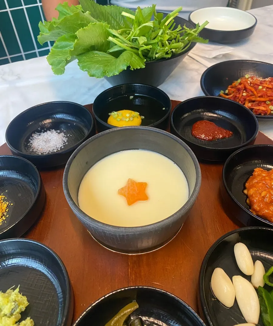 푸딩처럼 담긴 계란찜