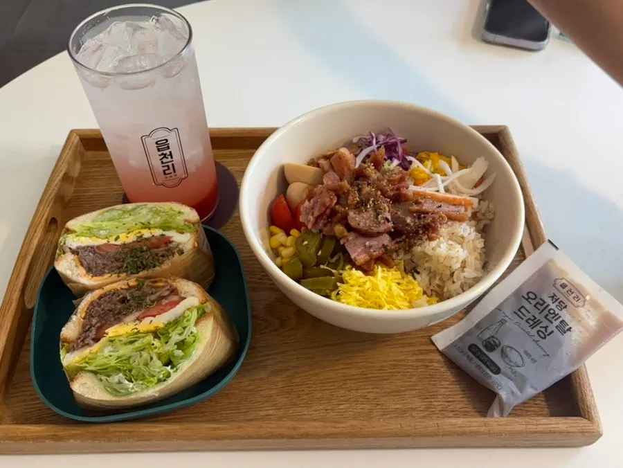 Bulgogi sandwich loaded with generous beef filling