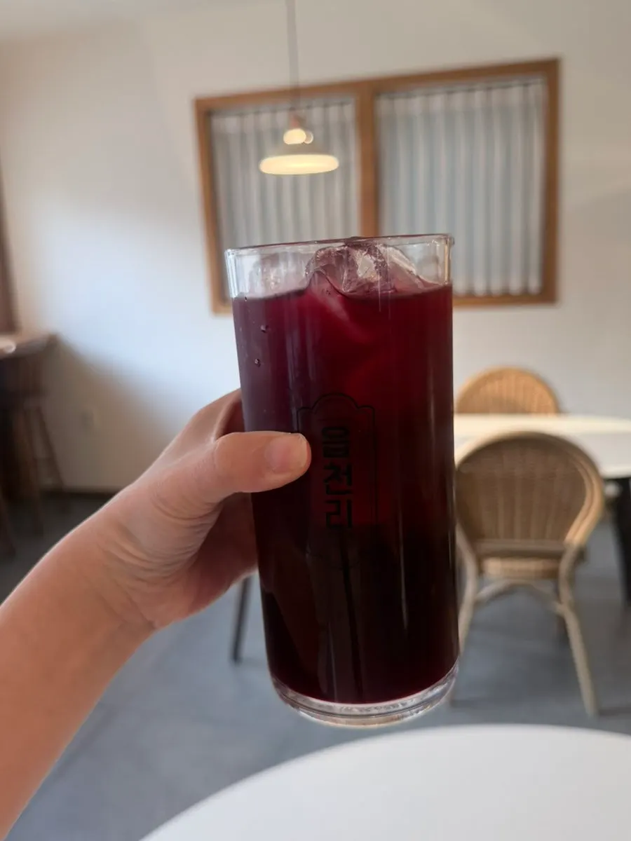 A glass of cold-pressed ABC juice