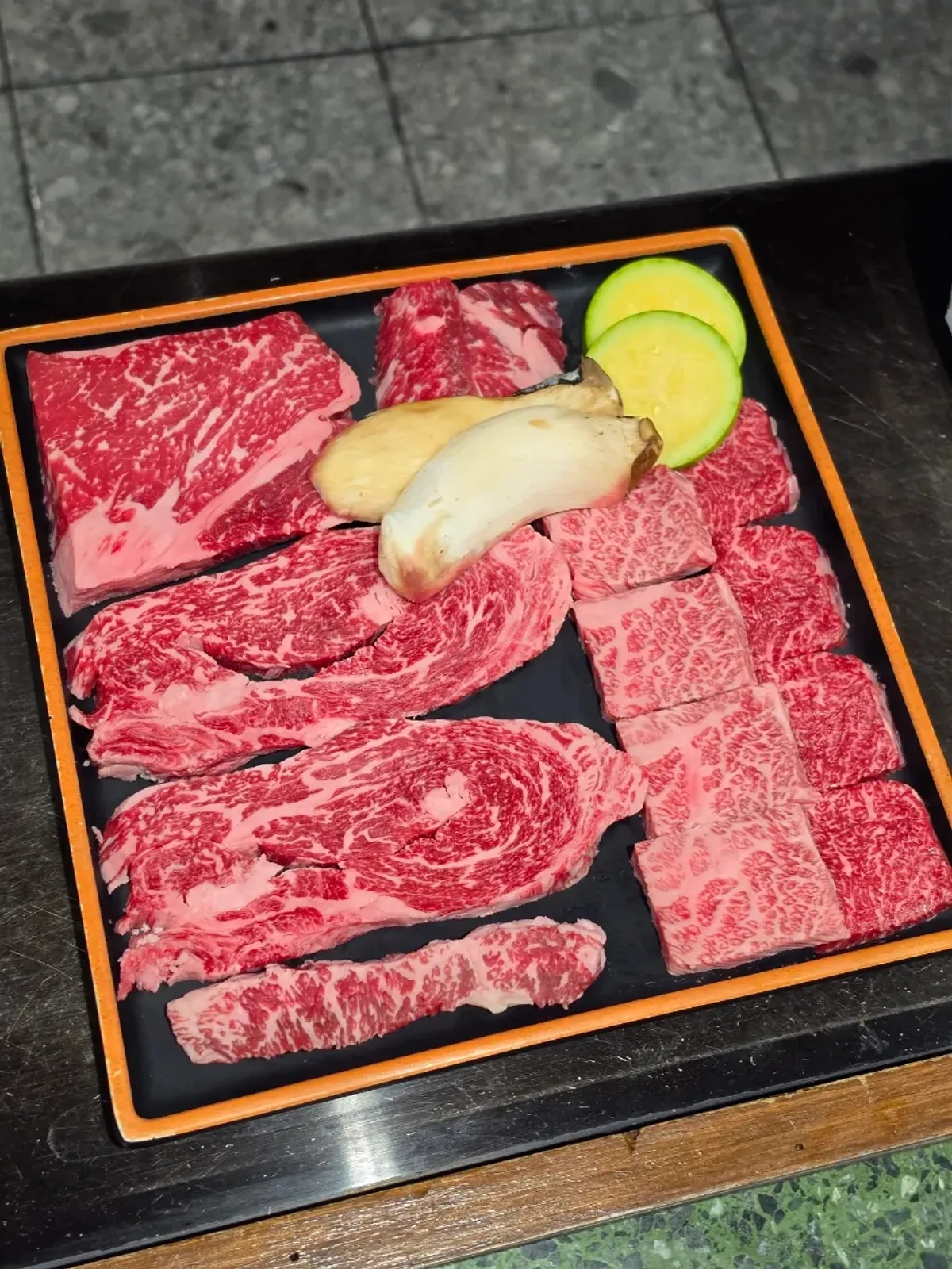 한우 스페셜세트 500g 생고기 플레이팅