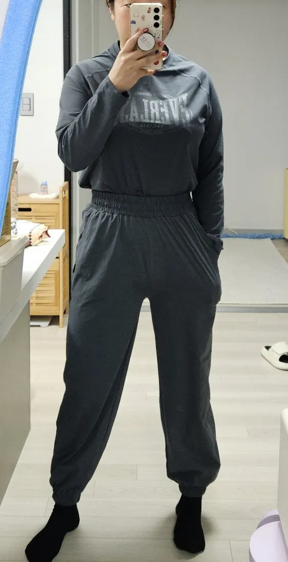 Secure jogger-pants waistband