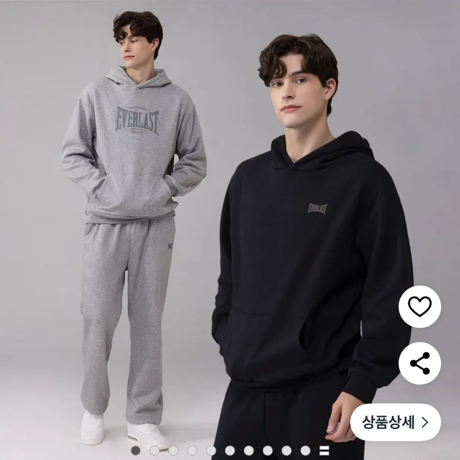 Fleece tracksuit set size-selection guide