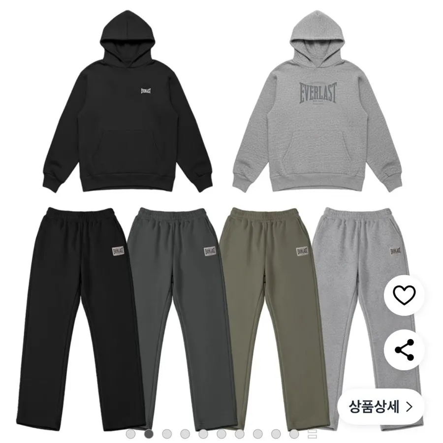 Comparison of hoodie colors and logo placement