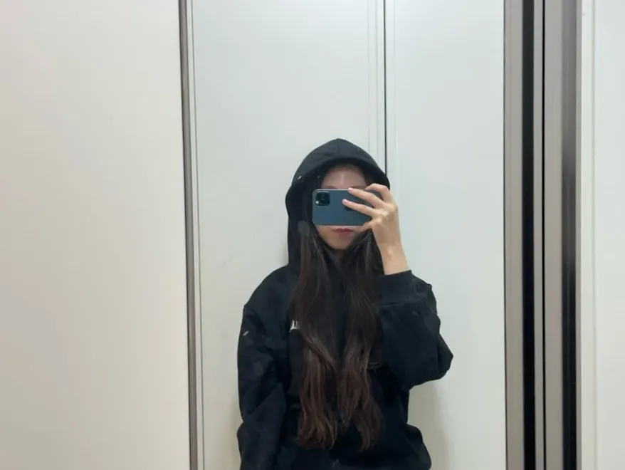 Couple wearing fleece hoodies