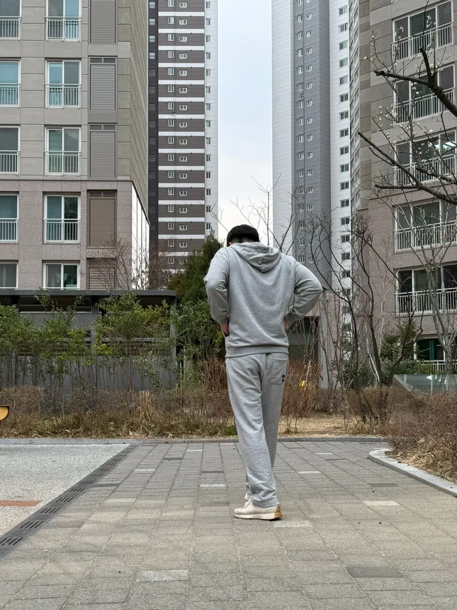 Everlast tracksuit worn with outerwear