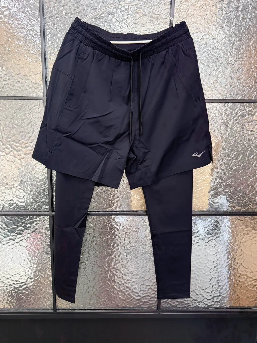 Everlast running outfit shorts and leggings combination