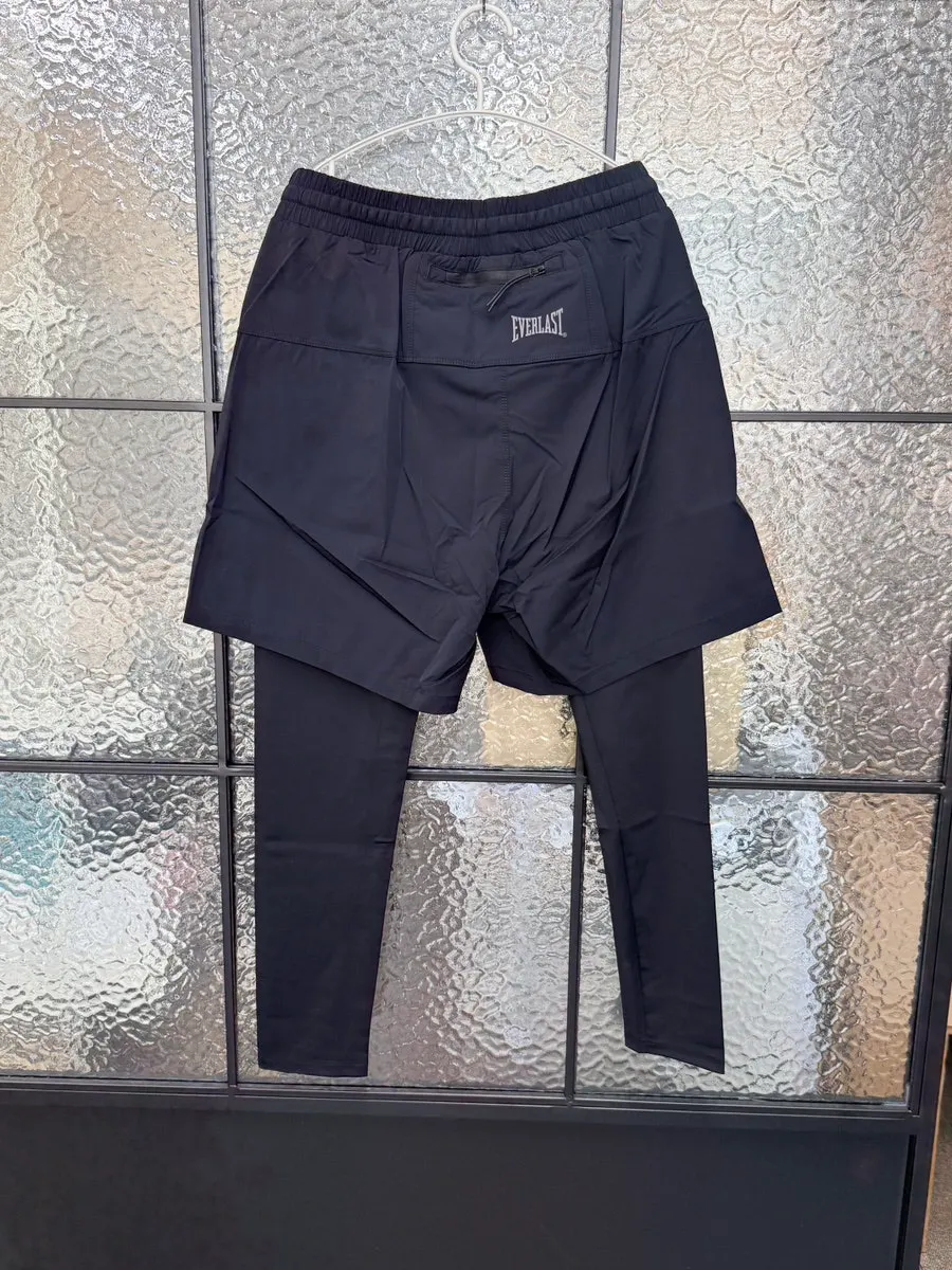 Everlast running outfit shorts and leggings combination