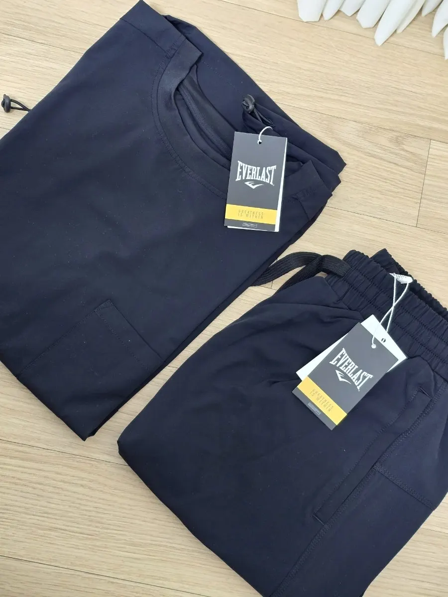 Men’s running wear for exercising together in spring
