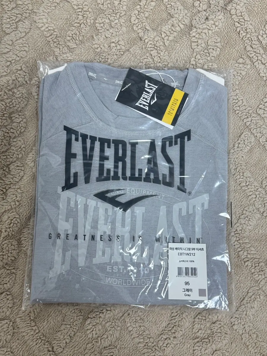 Everlast gray sweatshirt and jogger pants set