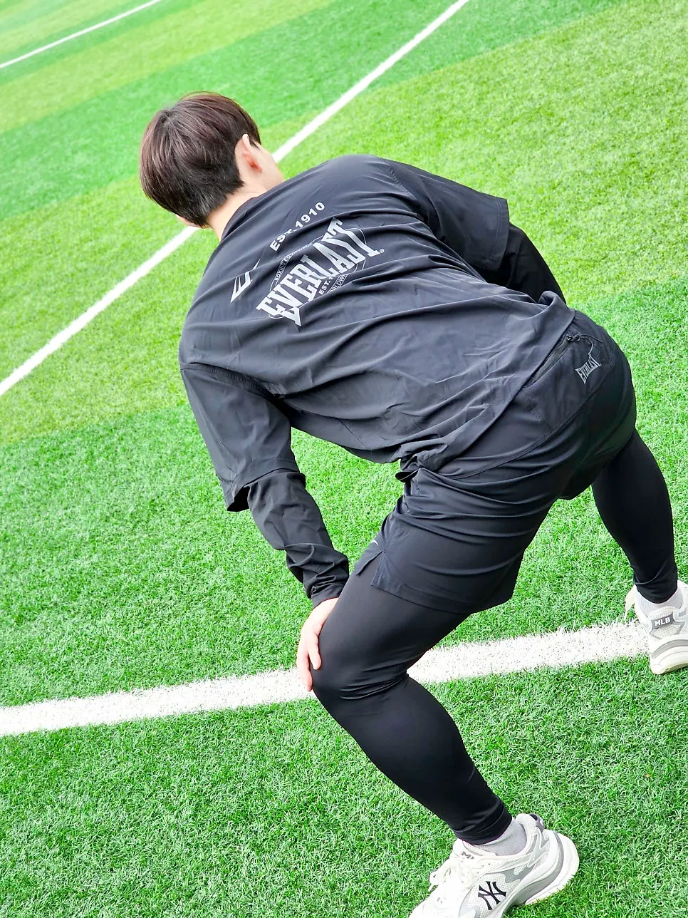 Shorts leggings worn during dulle-gil trail exercise