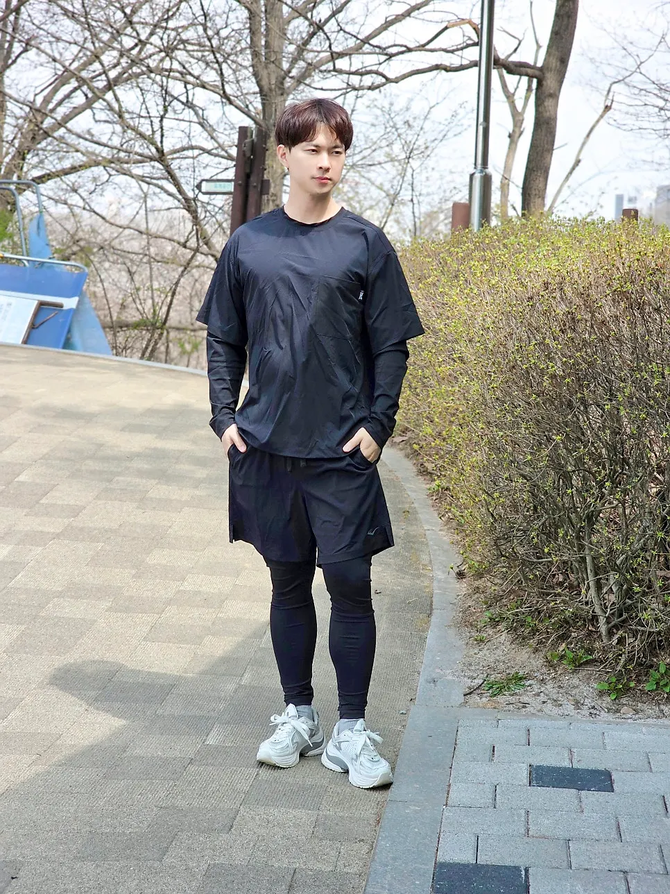 Everlast running outfit fit in the usual true-to-size