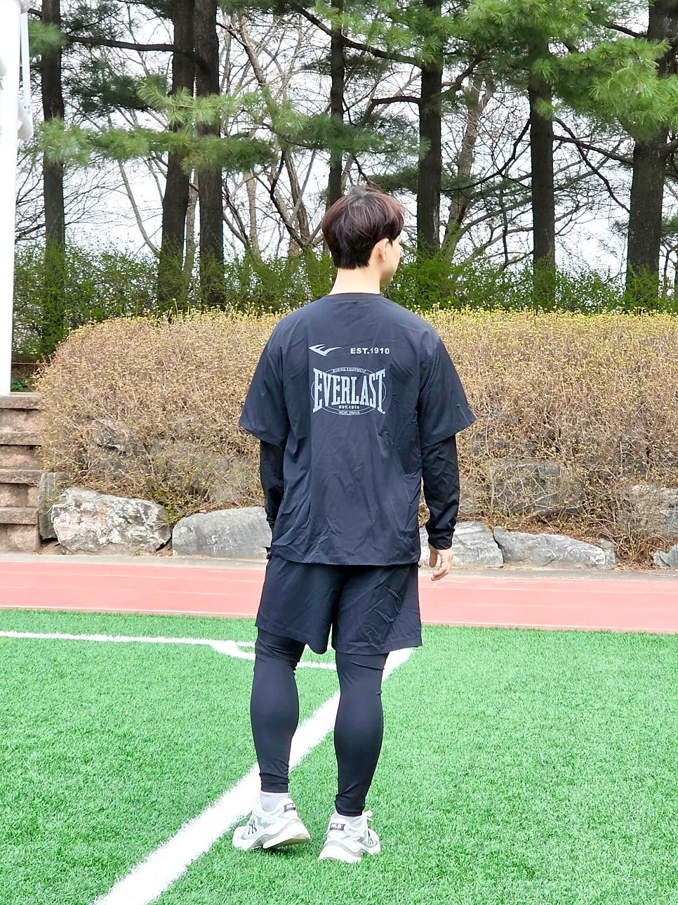 Everlast layered running wear set