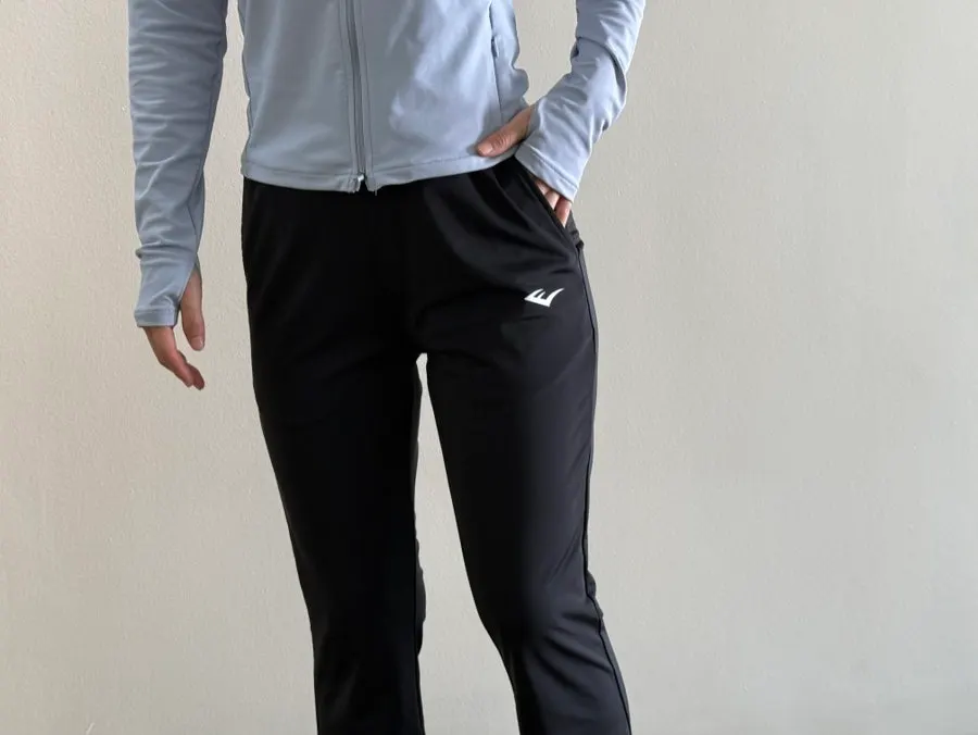 Nylon activewear set used as a yoga outfit