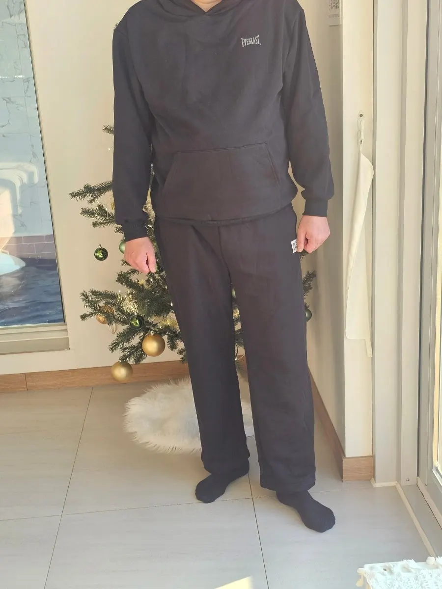 Fleece hoodie and training pants set