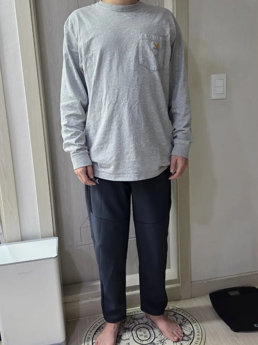 일상 외출에 착용한 워크웨어 바지