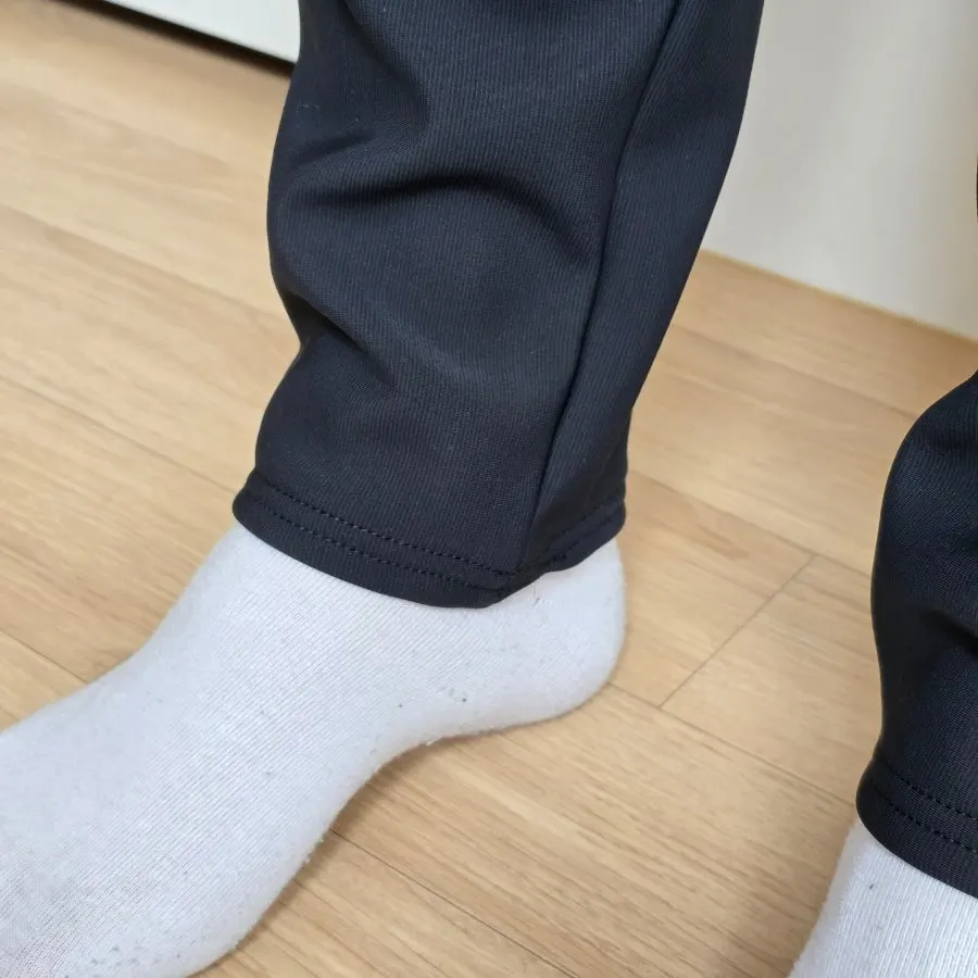 Winter everyday pants worn outdoors