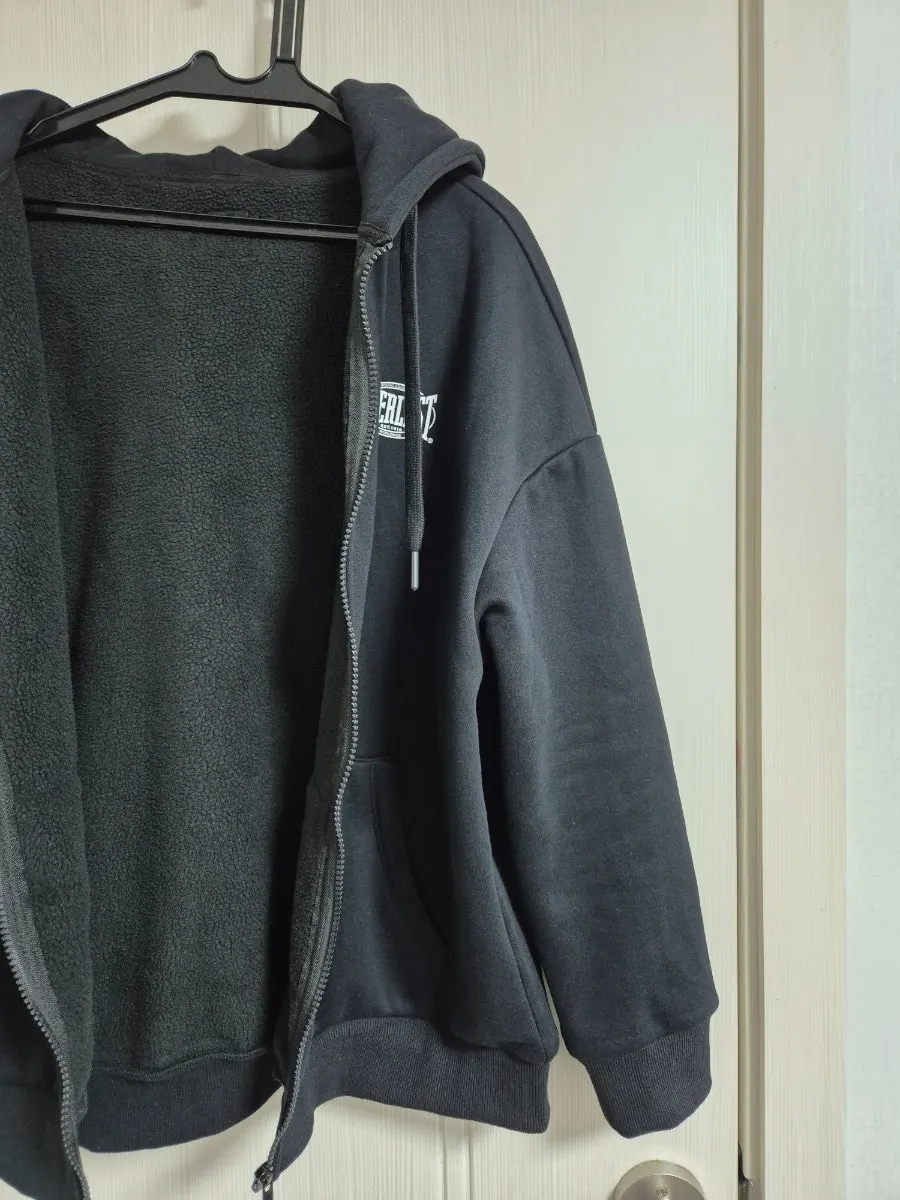Fleece tracksuit top and pants material