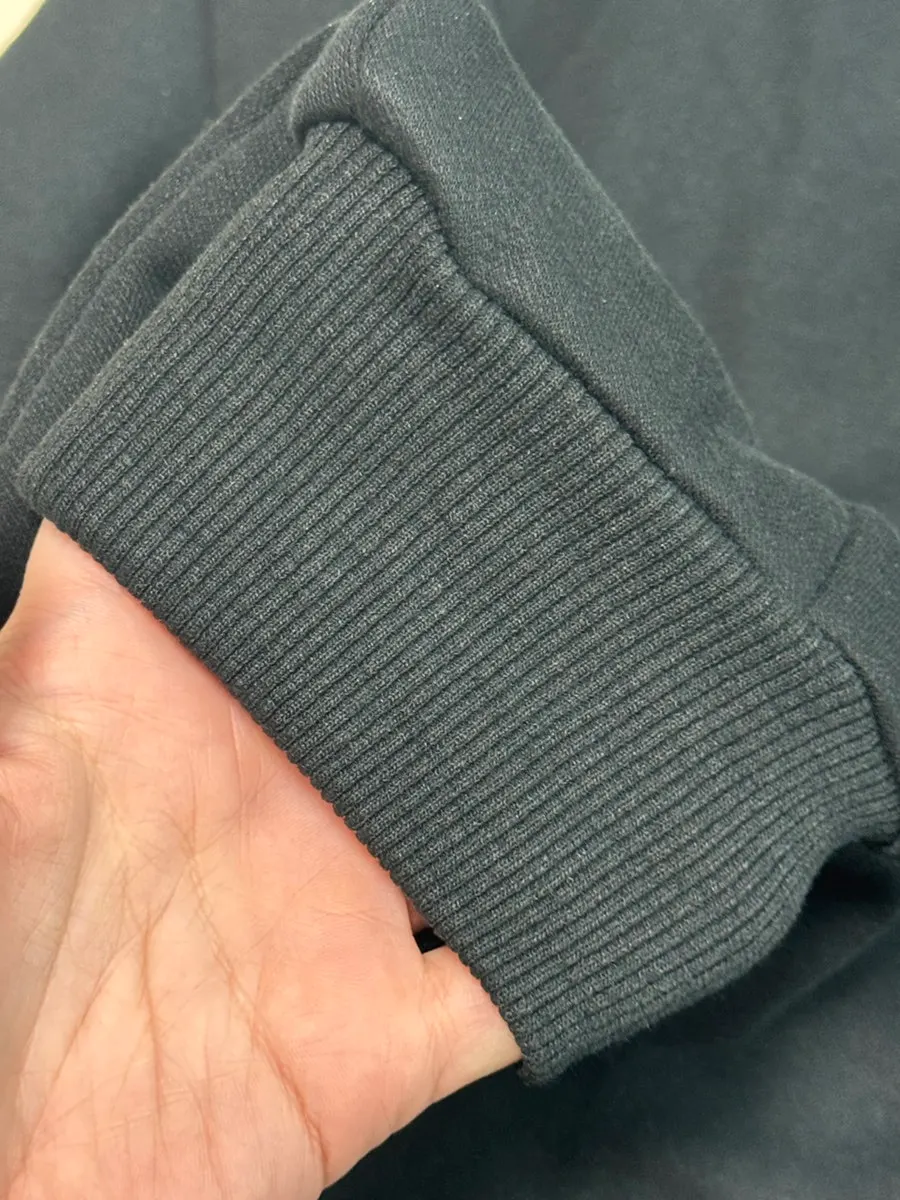 Hoodie detail with fleece lining