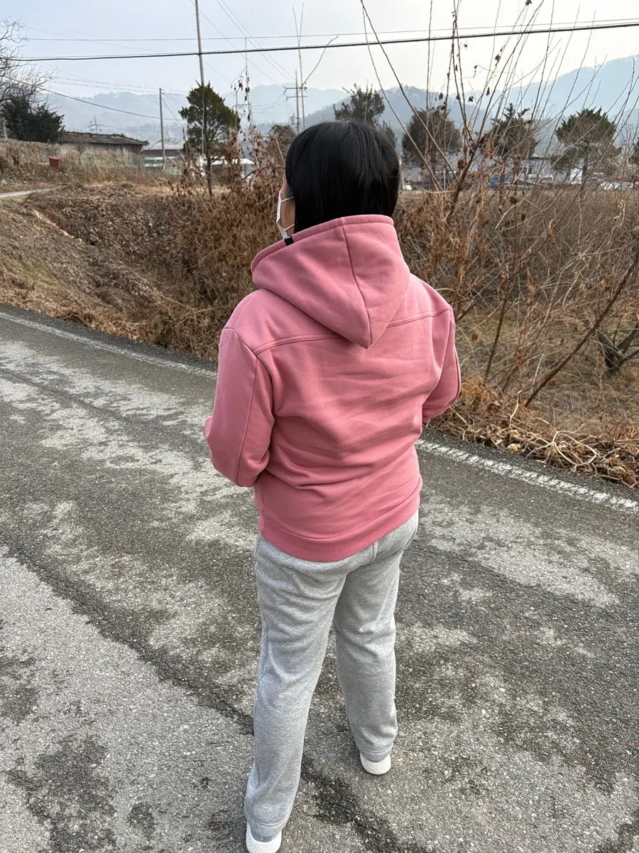 가벼운 외출용 기모 트레이닝복