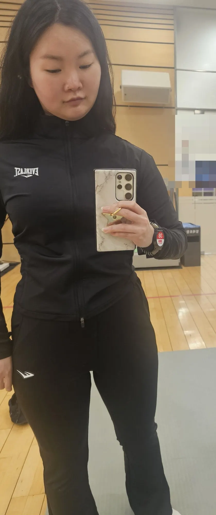 Image of the Everlast Women's Running Crew Jacket + Bootcut Pants Set