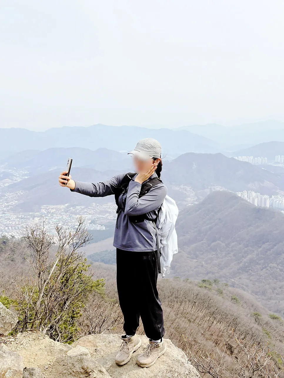 Everlast activewear worn while hiking