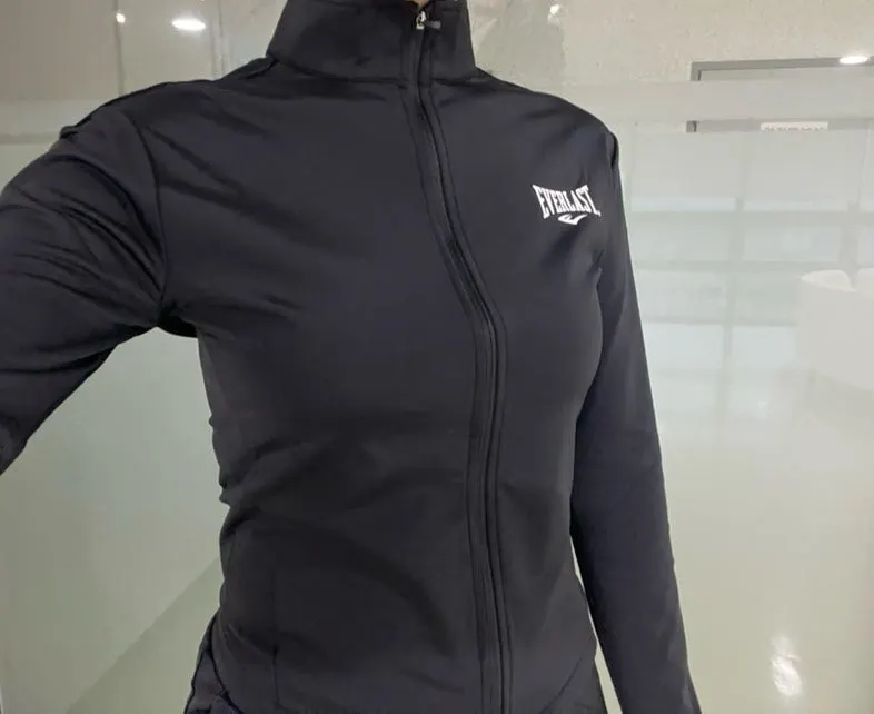 Everlast nylon workout clothes while worn