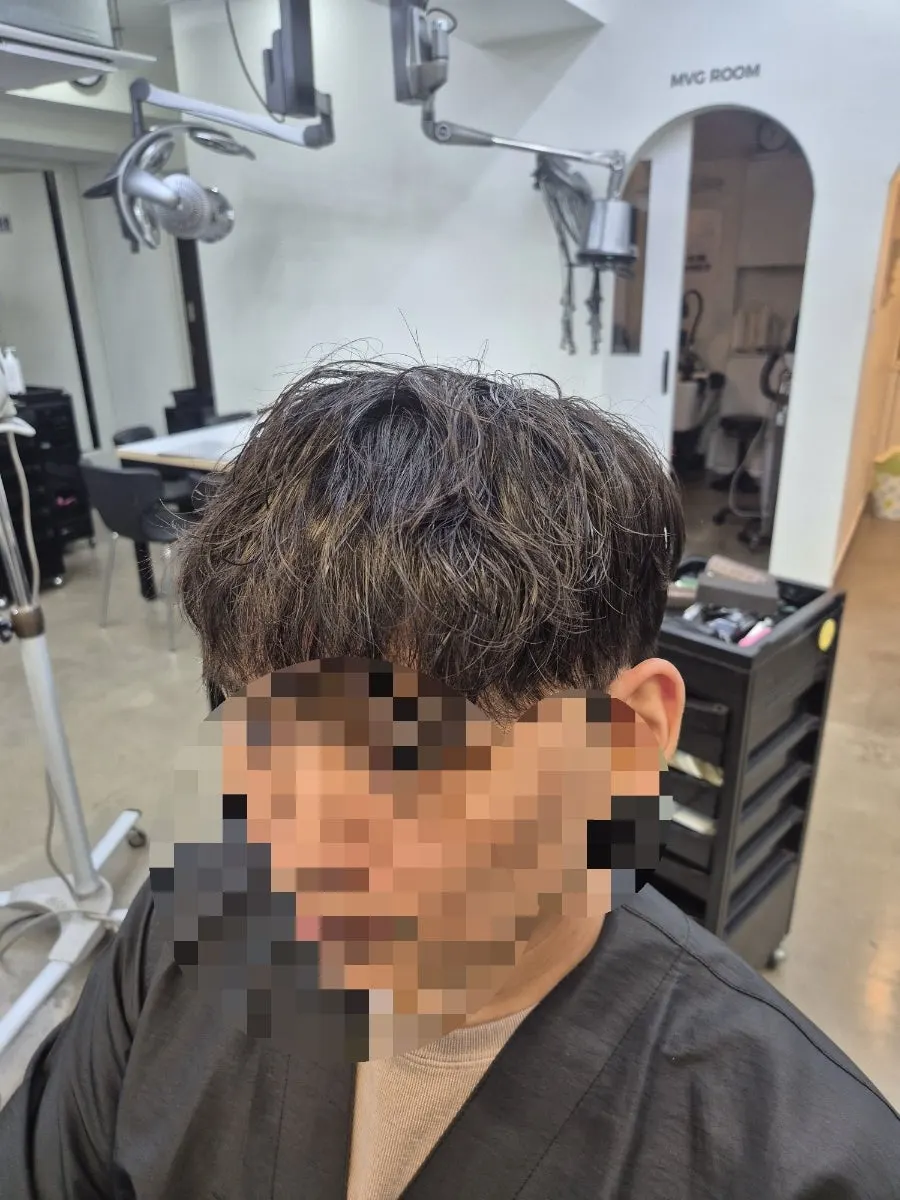 Clean line from the side downperm