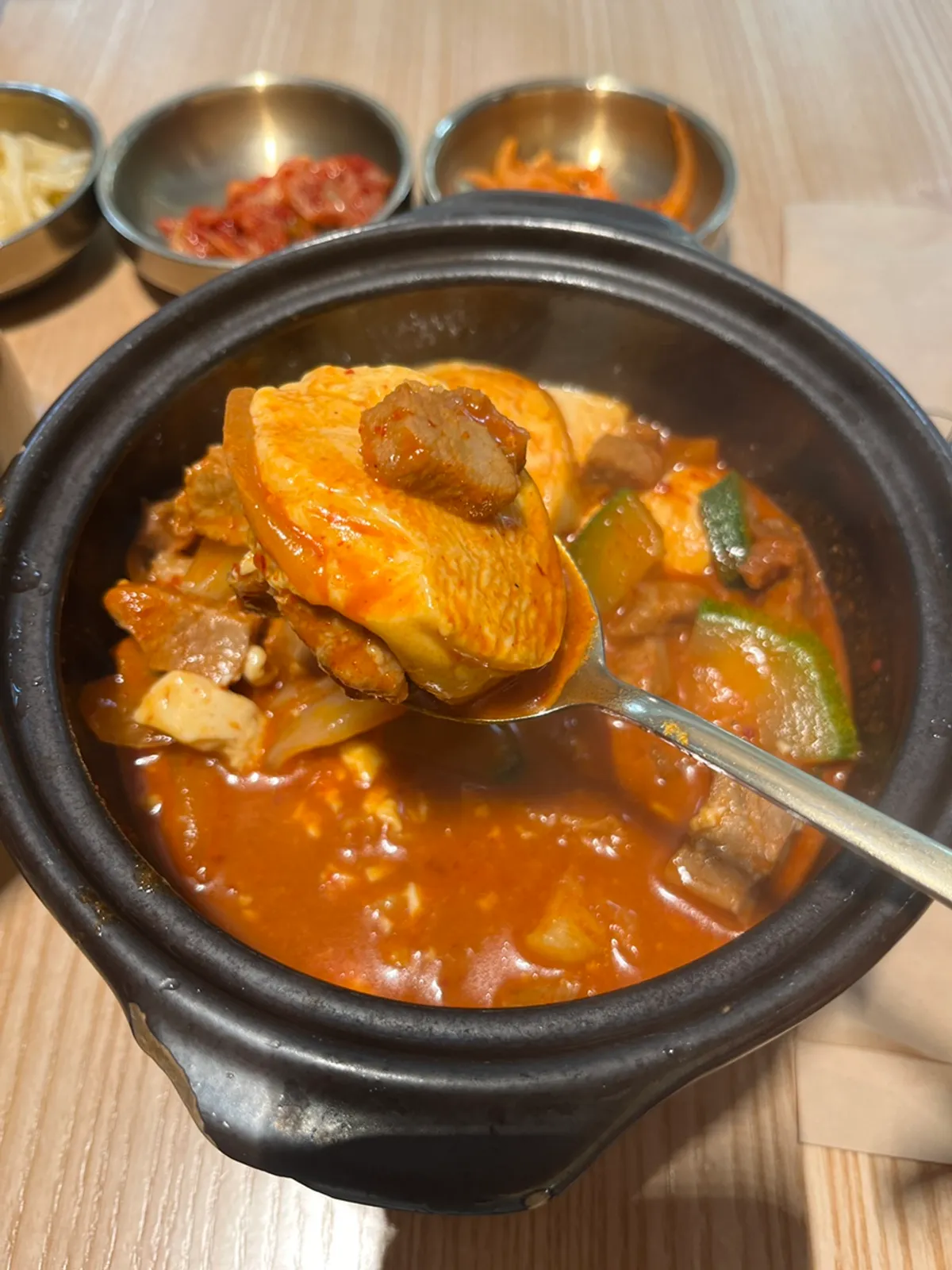 Solo Korean meal at Bapjangin at Express Bus Terminal
