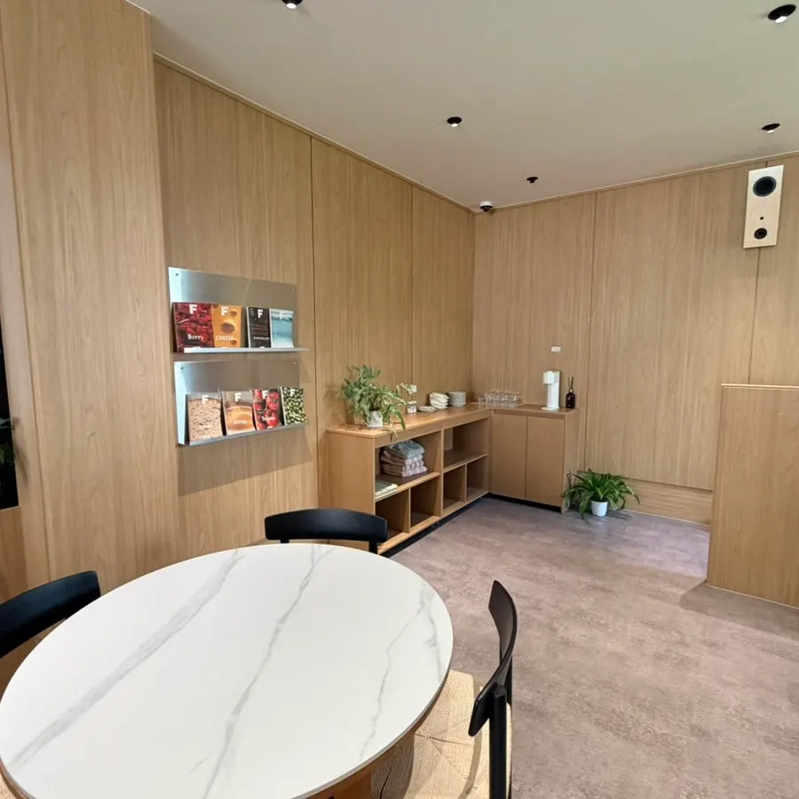 Seating on the 2nd floor of Famous Benny Gwangalli Branch