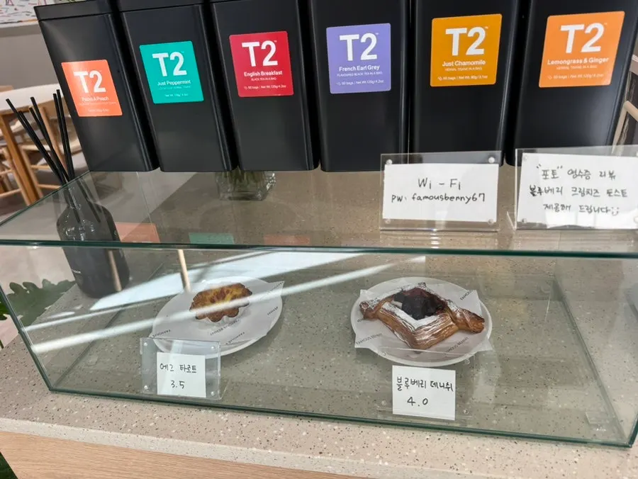 Menu listing for toast and egg dishes