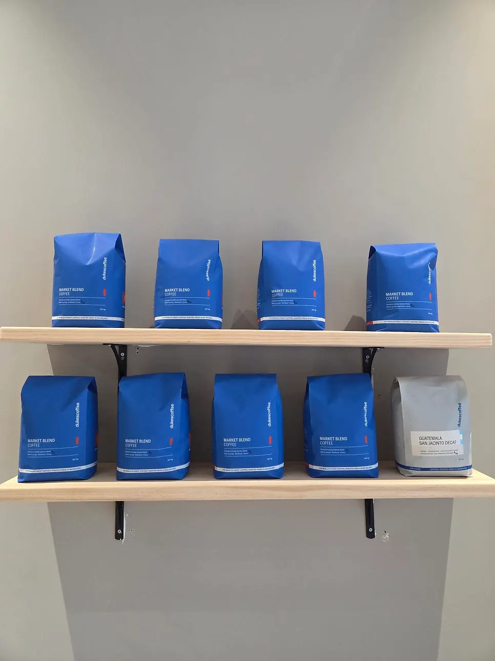 Dukes Coffee beans used at the café