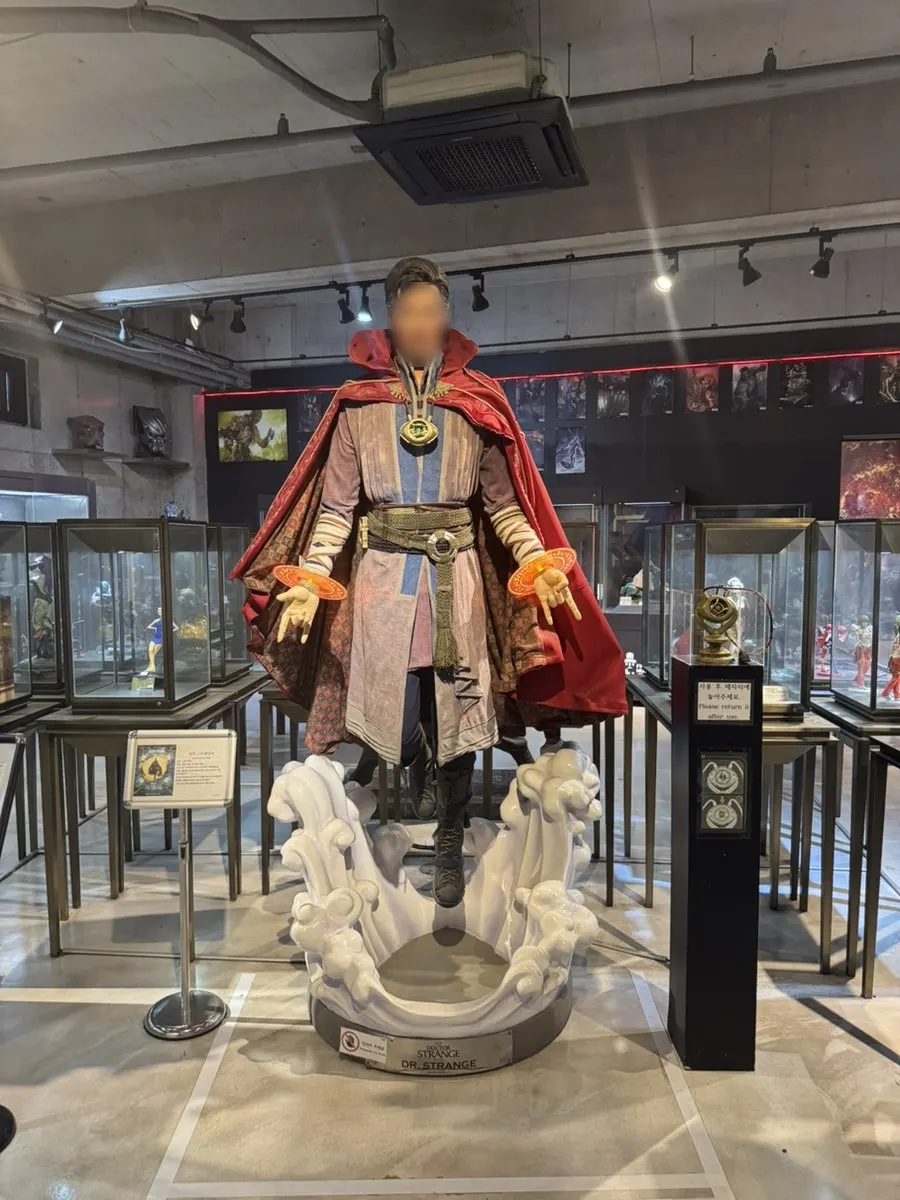 フィギュアミュージアム済州1階のさまざまなフィギュア