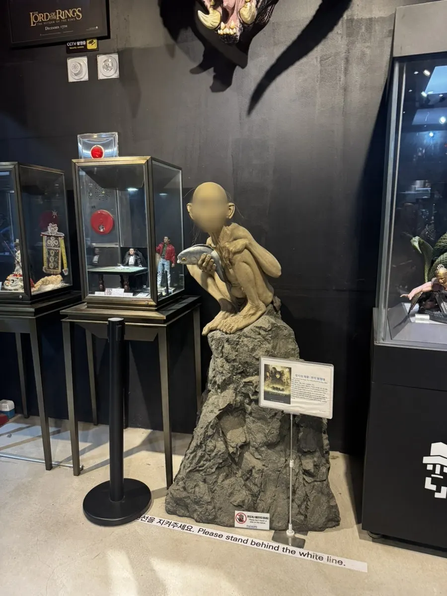 フィギュアミュージアム済州の実物大映画キャラクター