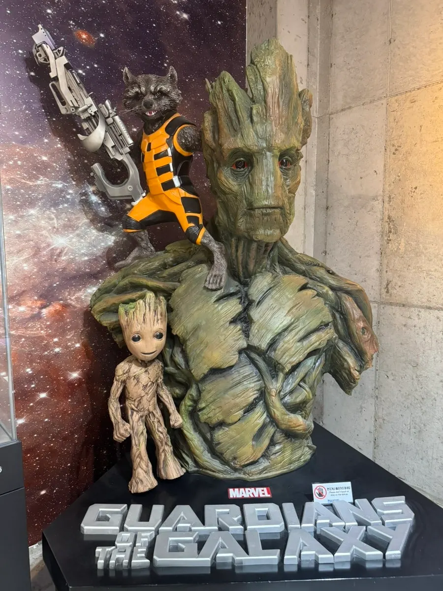 フィギュアミュージアム済州の映画キャラクターフィギュア展示