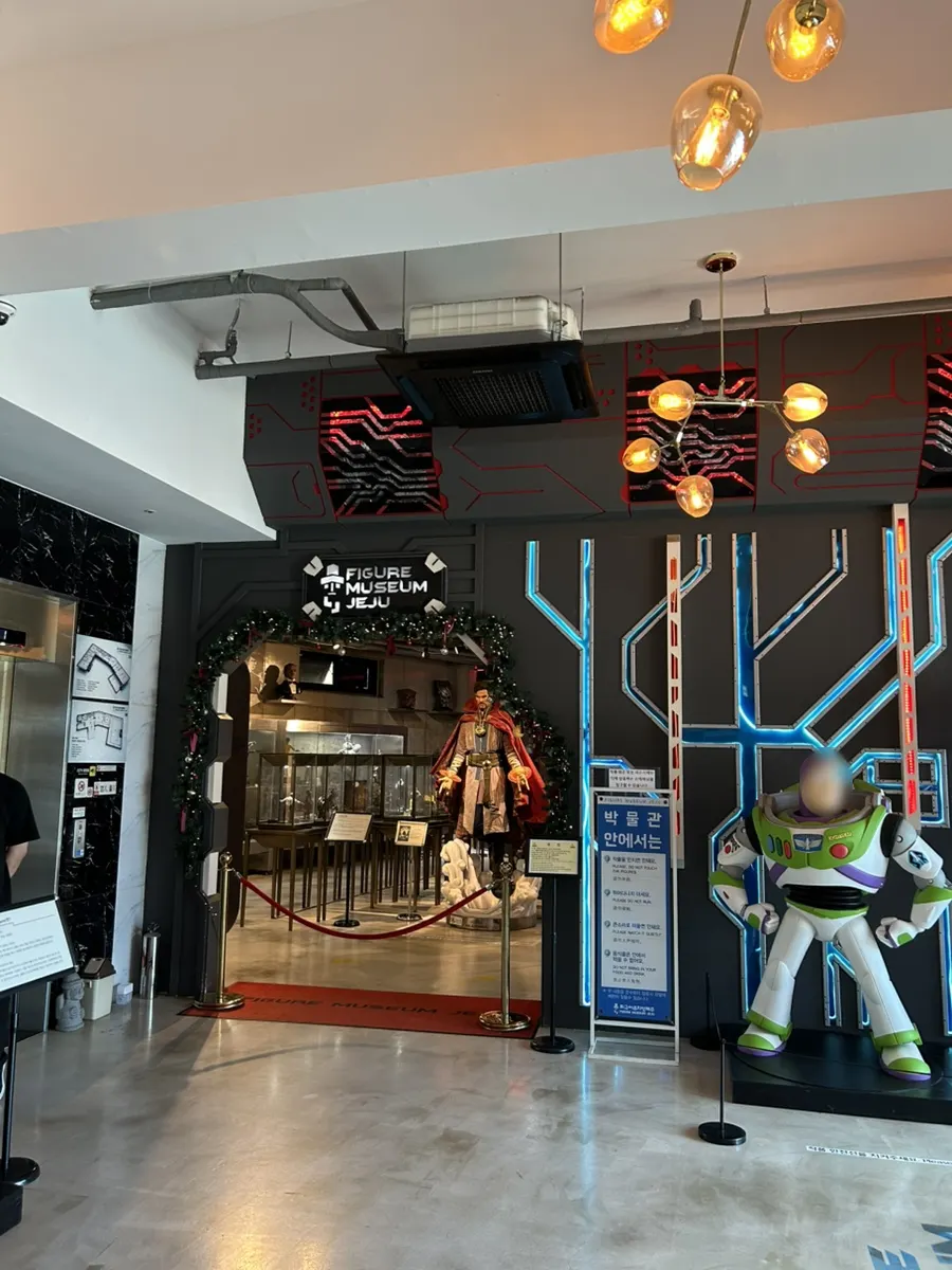 Exhibit information panel describing the figures