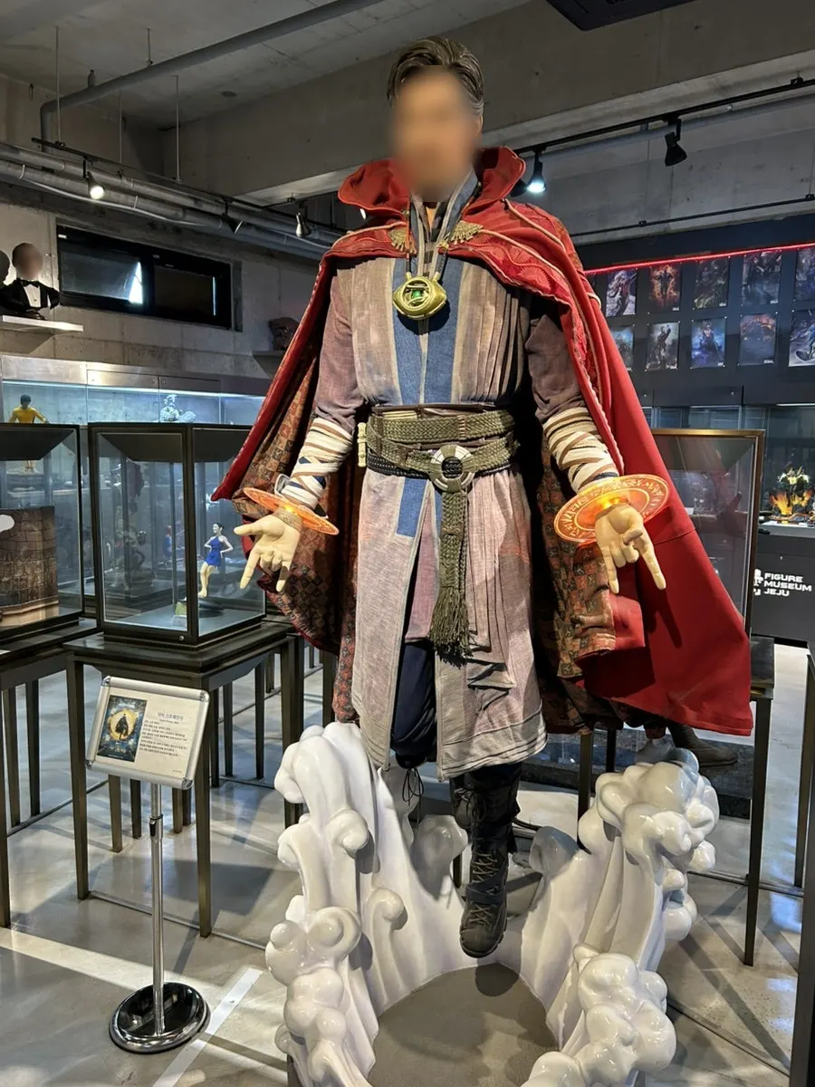 Interior view of the Figure Museum Jeju exhibition hall