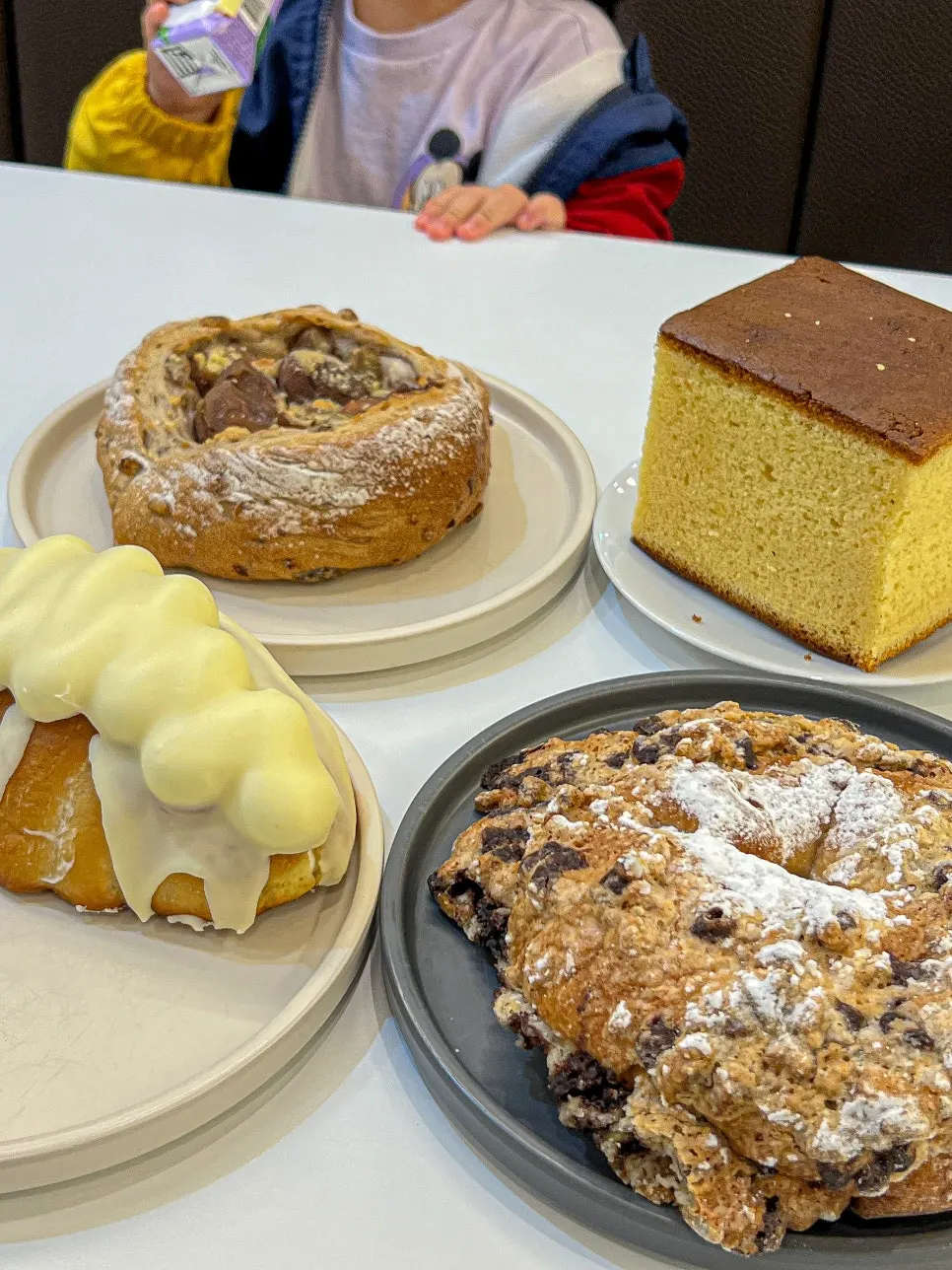 Bakery scene at Flowerpot Cafe on a weekday evening visit