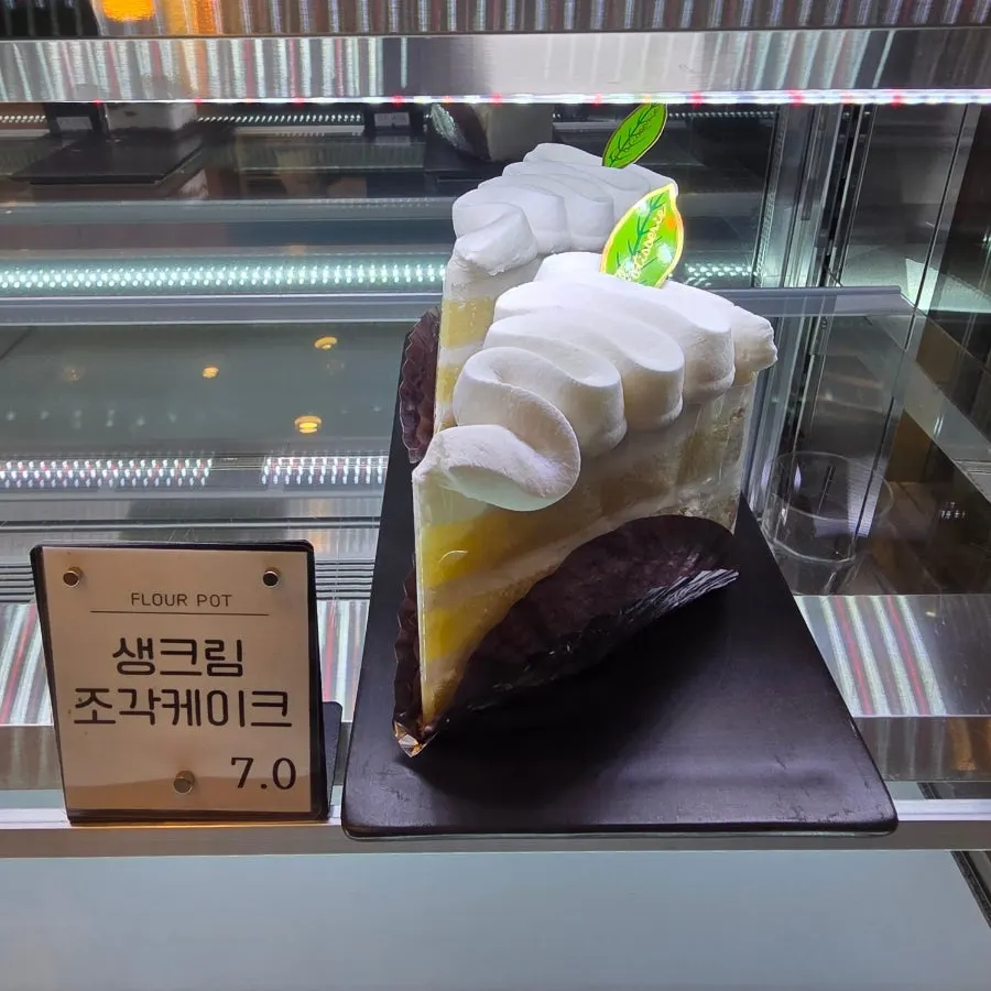 Overview of the bread display at Flowerpot Cafe