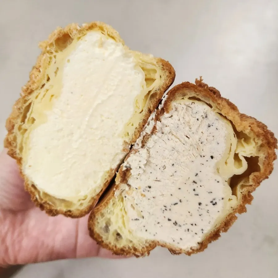 Final verdict photo of FLU:ET's choux desserts