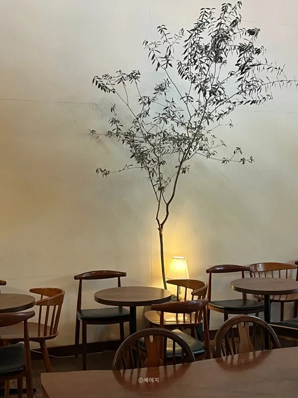 Main space with the order counter