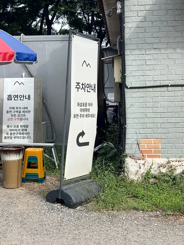 Forerest parking guide sign