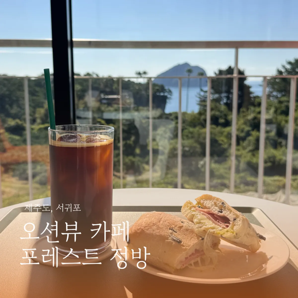 포레스트 정방 서귀포 바다와 문섬 뷰 대표 이미지
