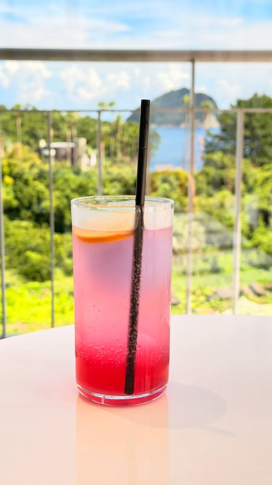 Forest Jeongbang's signature Jeju Aurora lemonade