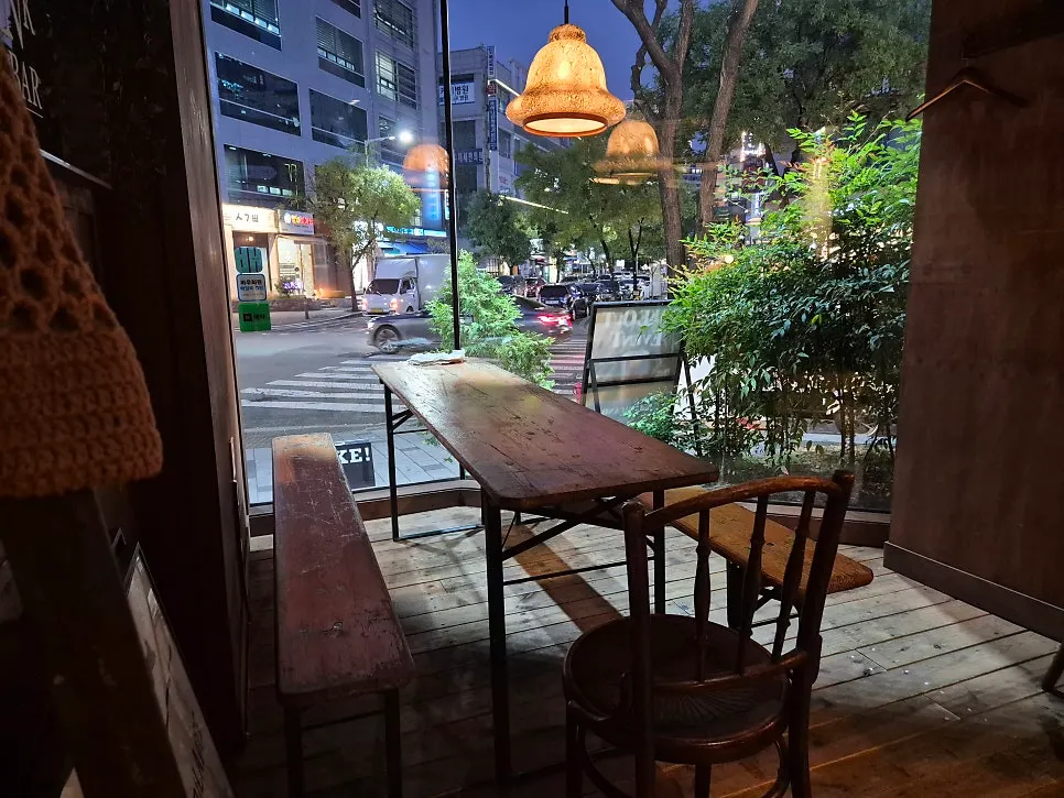 Comfortable café seating area