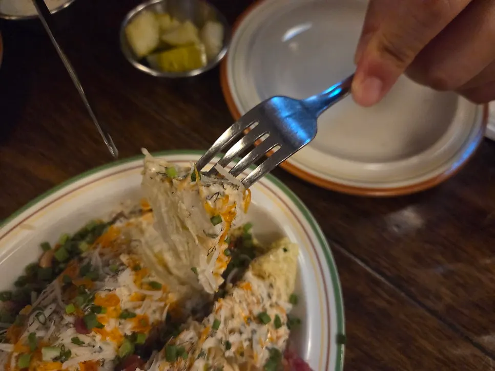 A crisp plate of napa cabbage salad