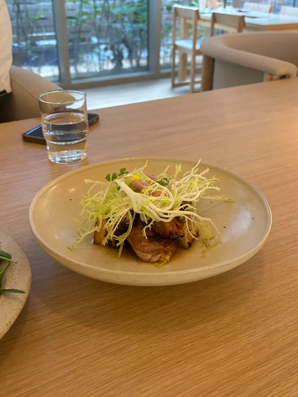 A forkful of pasta and mackerel flesh together