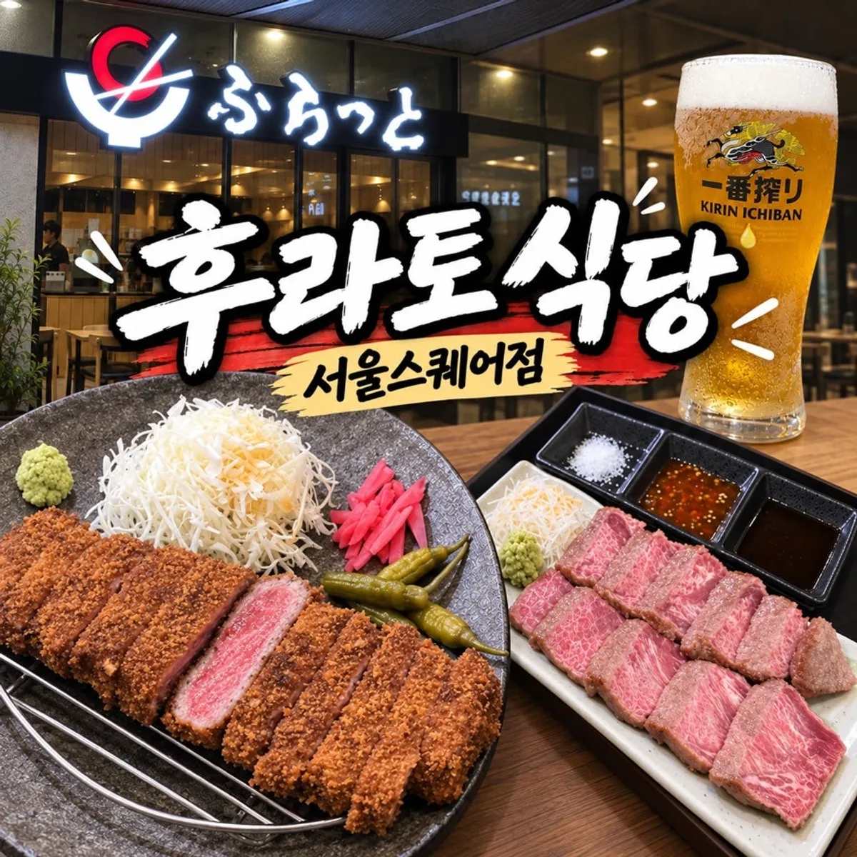 후라토식당 서울스퀘어 직영점 규카츠 대표 사진