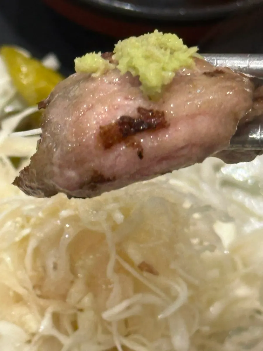 스테키정식 밥과 반찬 구성