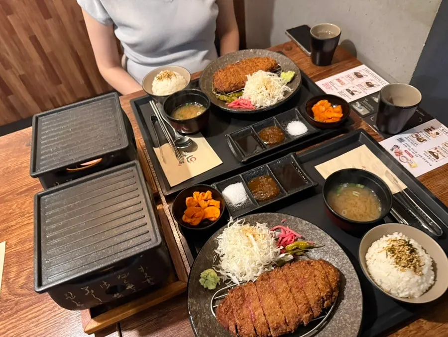 Menu image introducing Hurato Sikdang's gyukatsu