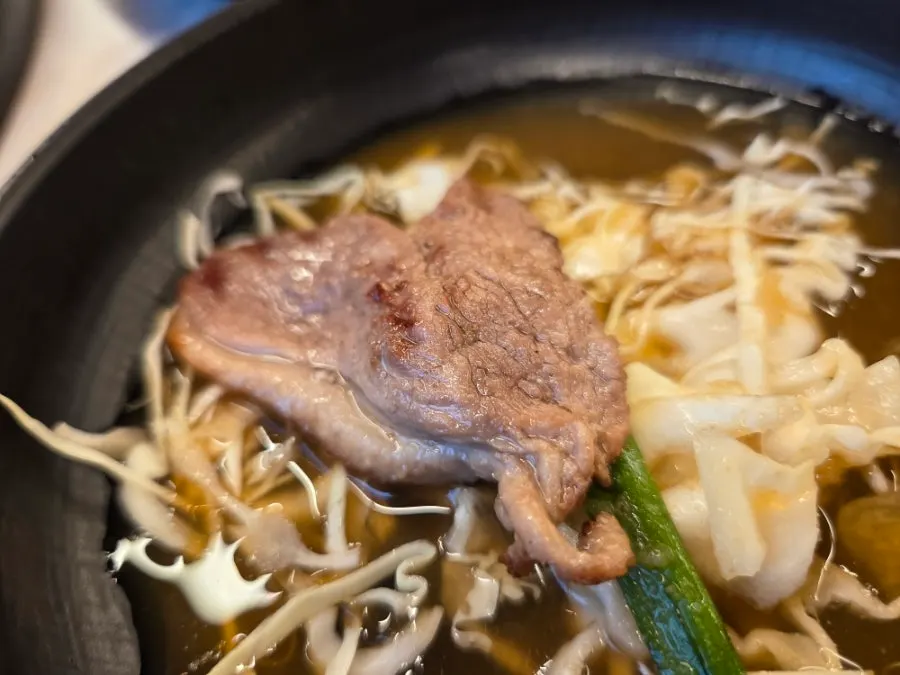 Duck meat with golden exterior and juicy interior